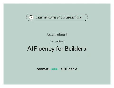 AI Fluency for Builders, Anthropic