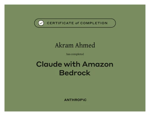 Claude with Amazon Bedrock
