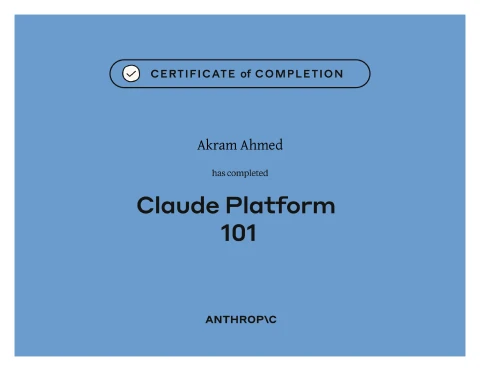 Claude Platform 101, Anthropic