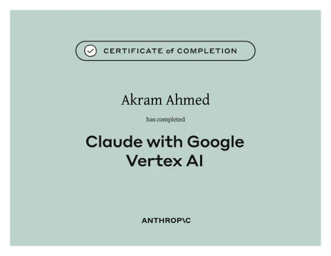 Claude with Google Vertex AI, Anthropic