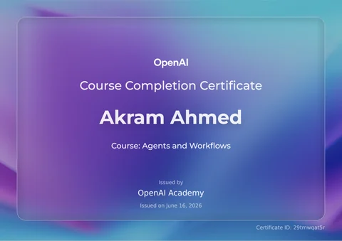 Agents and Workflows, OpenAI