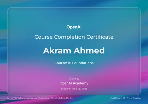 AI Foundations, OpenAI