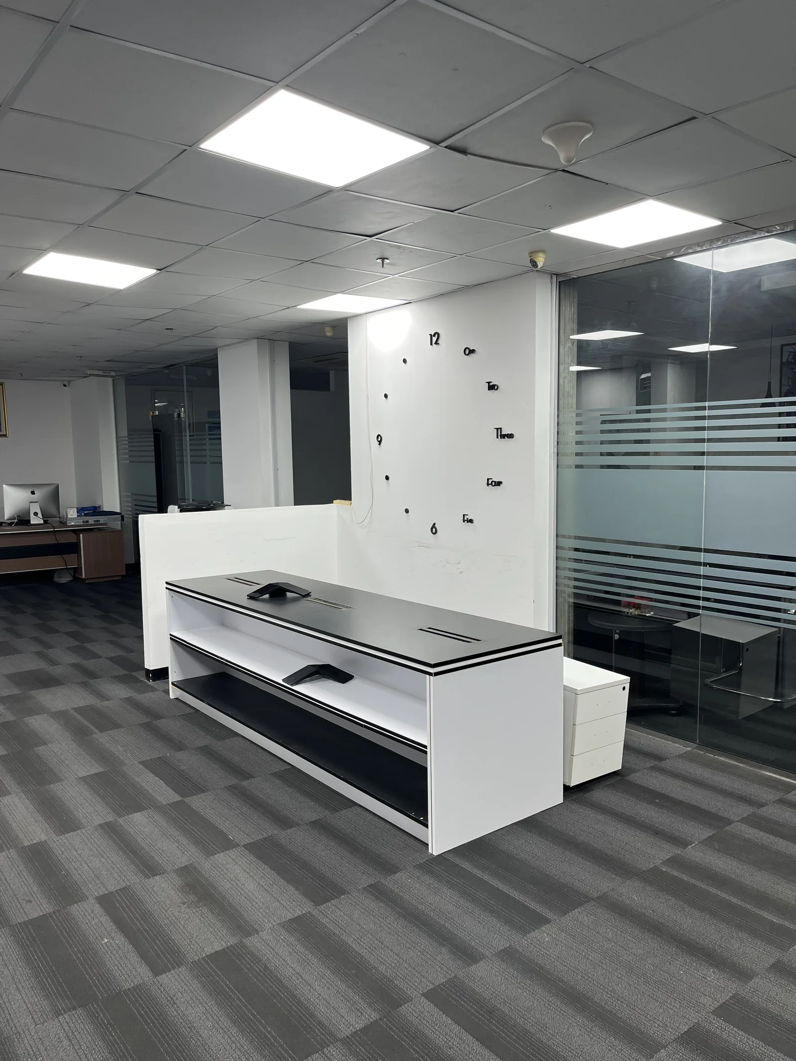 Reception and open workspace at Orfloat Operations Branch