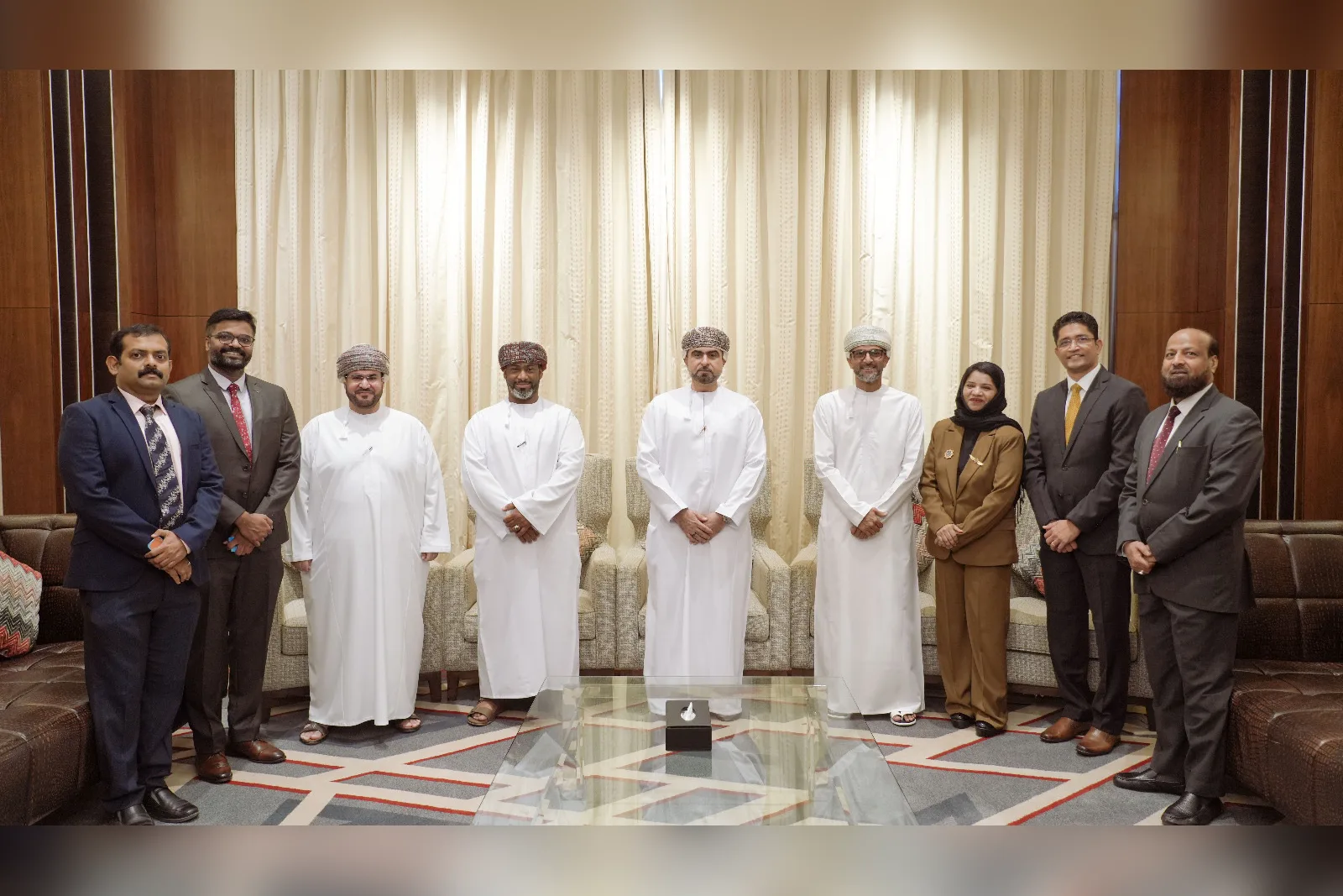 BCI leaders and Business Carnival guests gathered for a formal group portrait